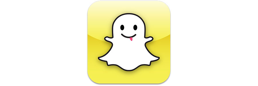Første Snapchat logo